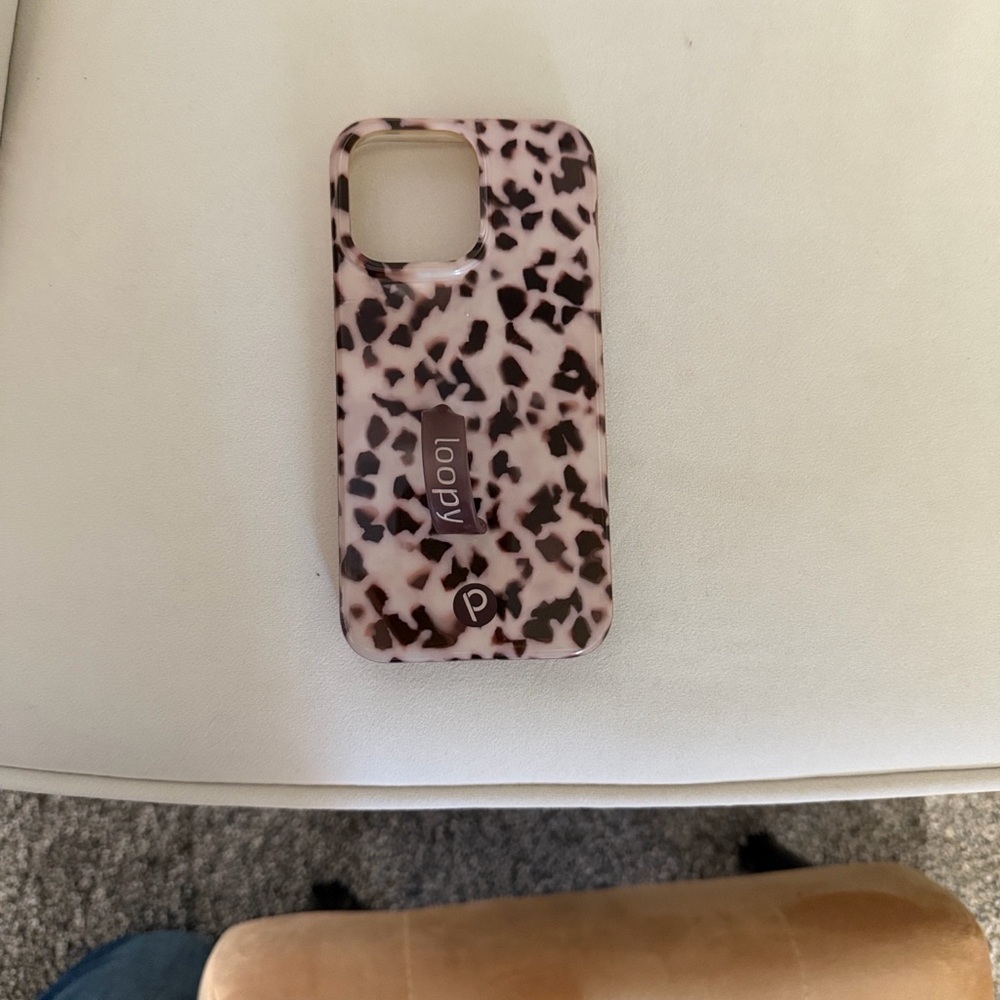 Loopy Case Wild Pattern Phone Case - Pink and Black